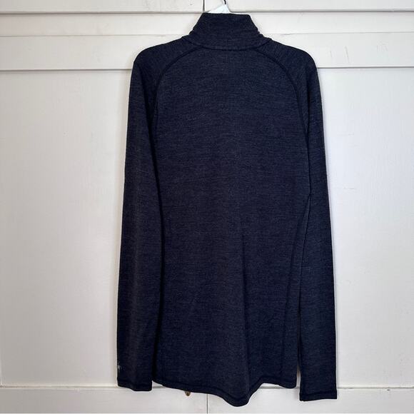 Smartwool Merino Wool Quarter Zip Base Layer Small - Picture 4 of 4